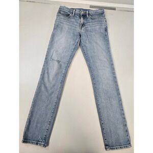 Outerknown Ambassador Slim Fit SEA Jeans Light Wash Organic Cotton 29x32